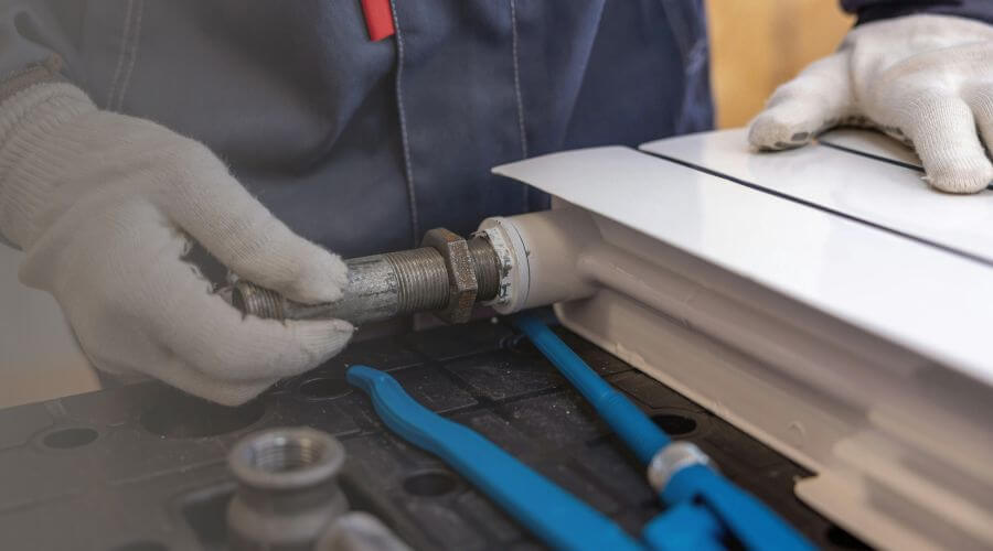 Professional water heater repair services in Baden, PA